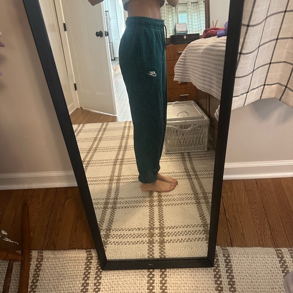 Nike Pants - Nike Womens Dark Green Joggers